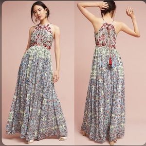 Anthropologie x Bhanuni by Jyoti Adelise maxi dress